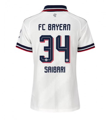 Bayern Munich Ismael Saibari #34 Udebanetrøje Dame 2026-27 Kortærmet